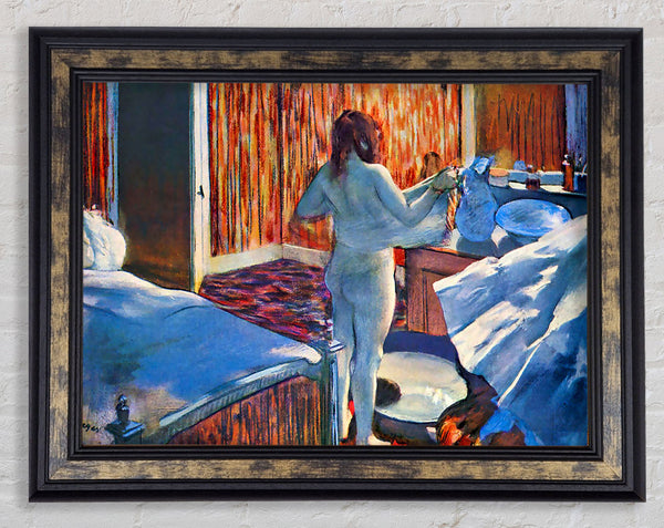 Degas Women At The Toilet 3 Framed Print