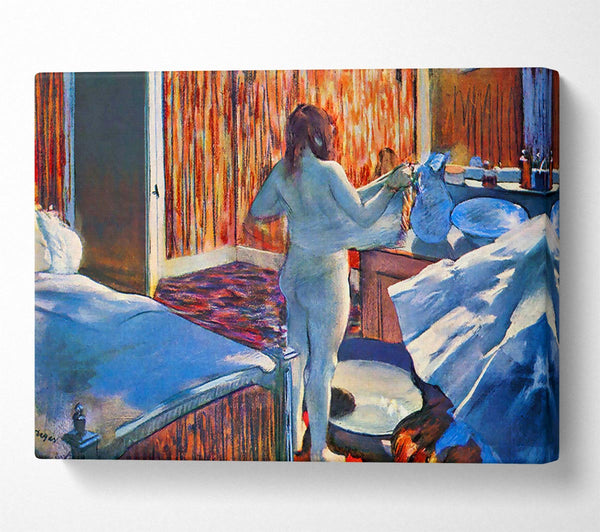  A Canvas Print of Degas Women At The Toilet 3 Canvas Print