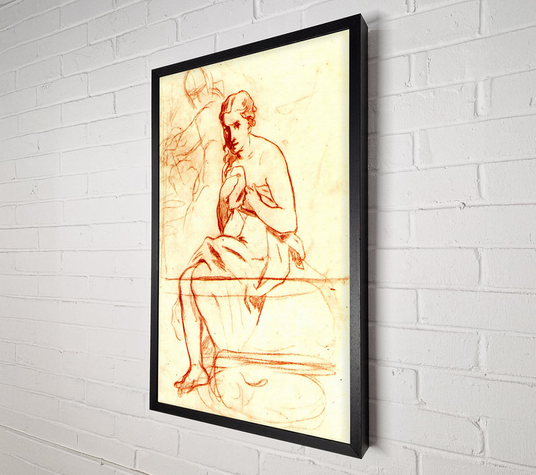  A Canvas Print of Manet Women At The Toilet Canvas Wall Art