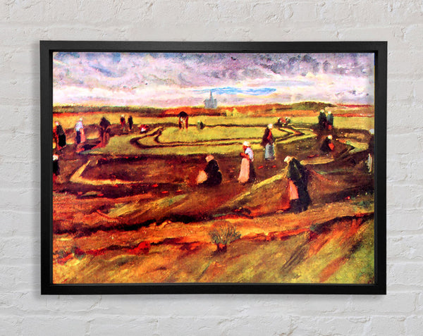 Van Gogh Workers Framed Print