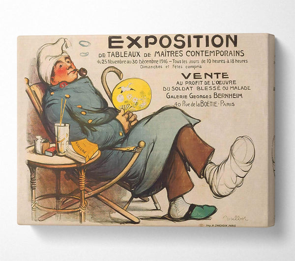  A Canvas Print of Wounded Soldier Canvas Art