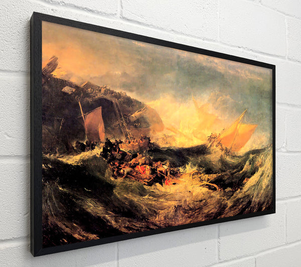 Joseph Mallord Turner Wreck Of A Transport Ship