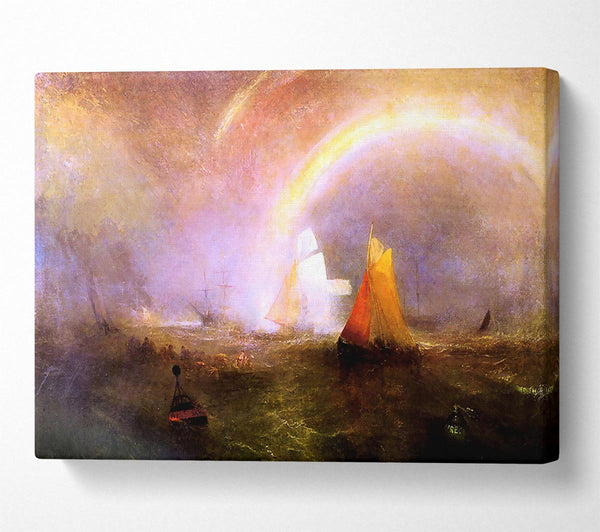  A Canvas Print of Joseph Mallord Turner Wrecked Bouys Canvas Wall Art