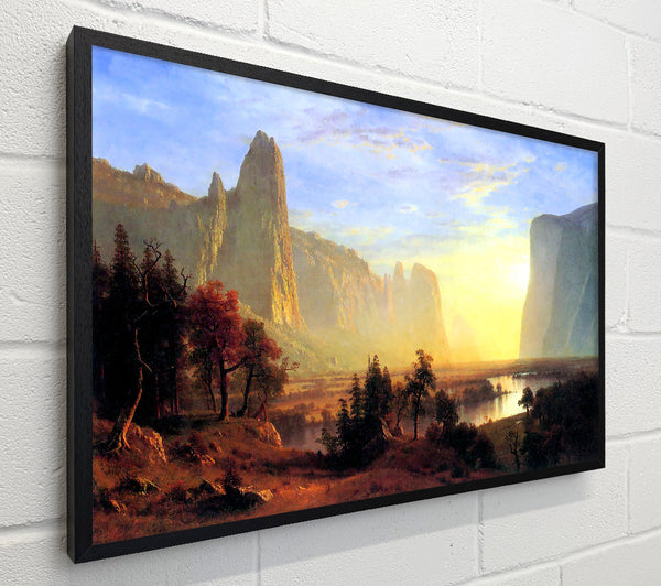 Yosemite Valley By Bierstadt