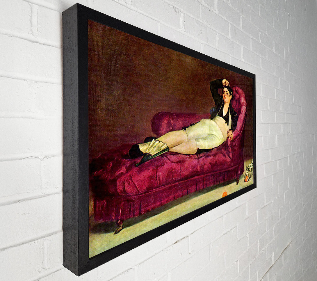  A Canvas Print of Manet Young Woman In Spanish Dress Canvas Print