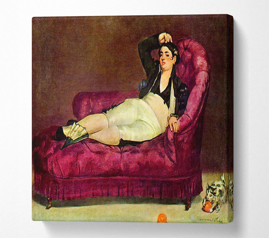  A Canvas Print of Manet Young Woman In Spanish Dress Canvas Print