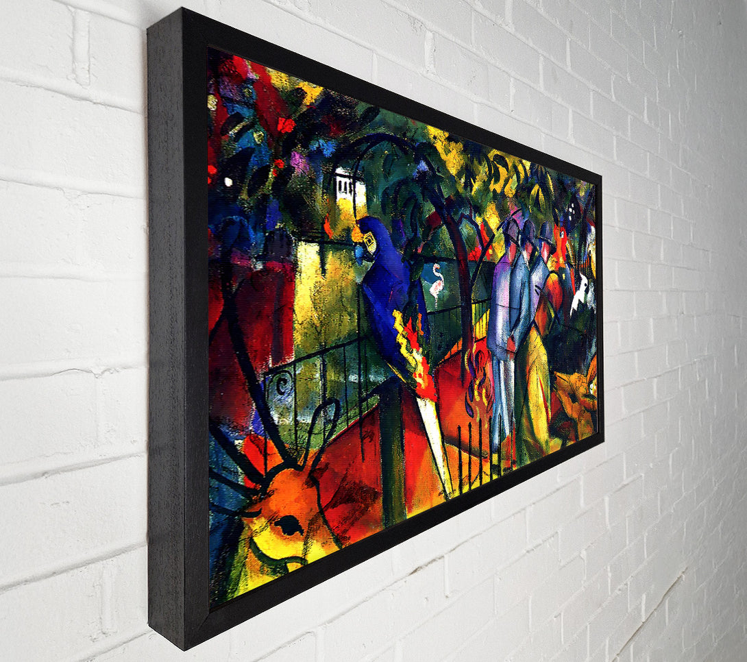  A Canvas Print of August Macke Zoological Gardens Canvas Art