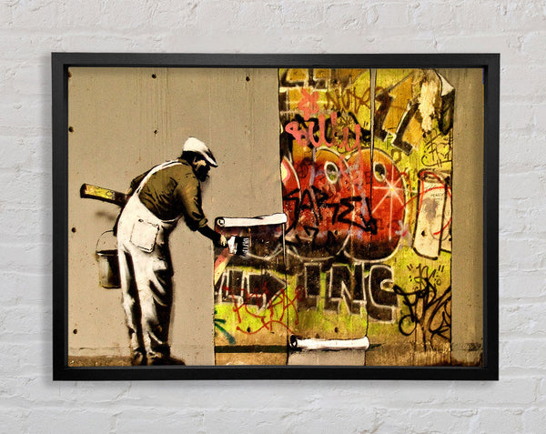 Banksy Wall Paper