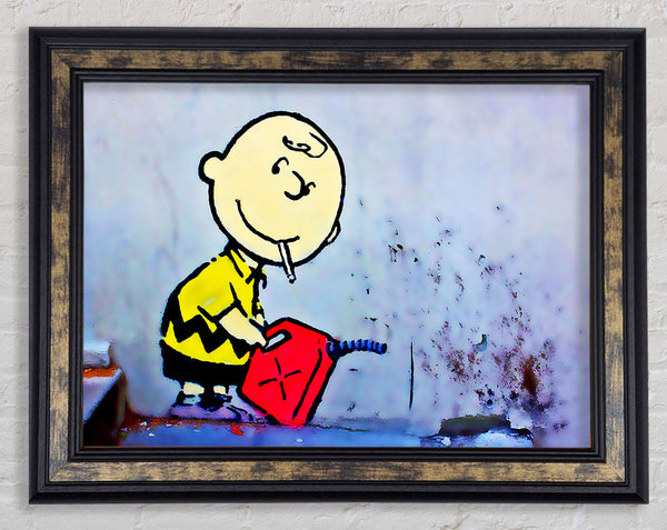 Bad Boy Charlie Framed Print