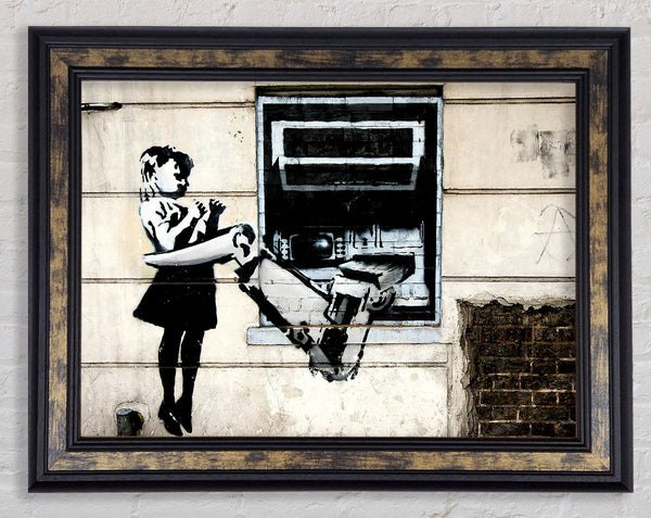 Bank Control Framed Print