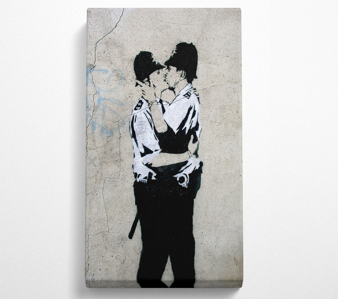  A Canvas Print of Banksy Bent Coppers Original Canvas Print