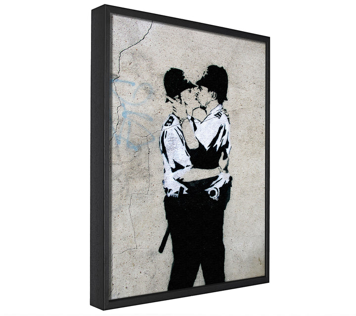 A picture of a Bent Coppers Original framed canvas print sold by Wallart-Direct.co.uk