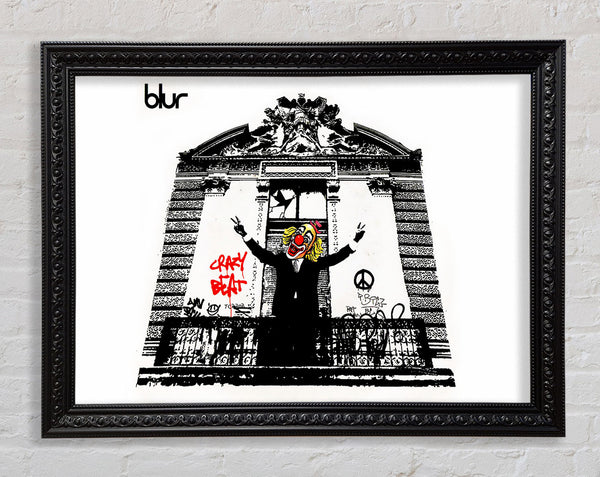 Banksy Blur Framed Print