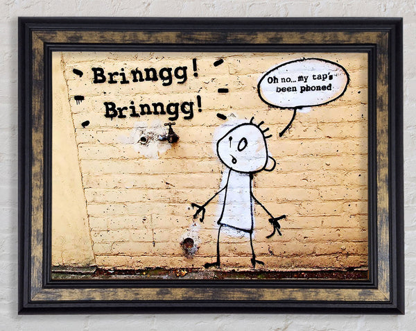 Brinngg Brinngg Framed Print