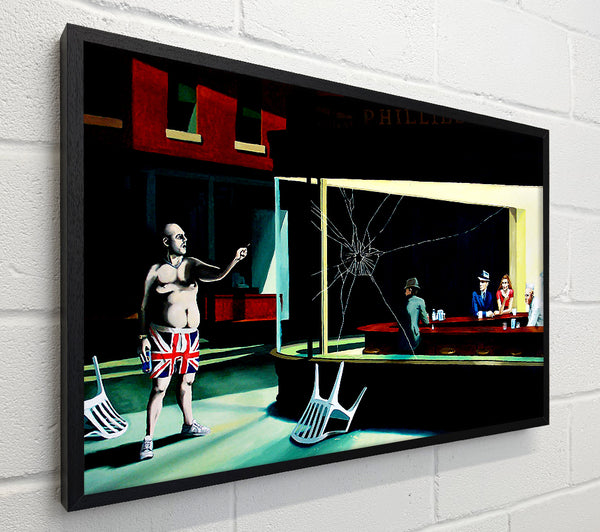 Banksy British Nighthawks