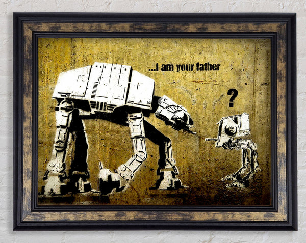 I Am Your Father Framed Print