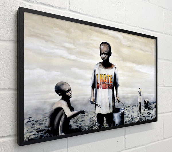 Banksy I Hate Mondays