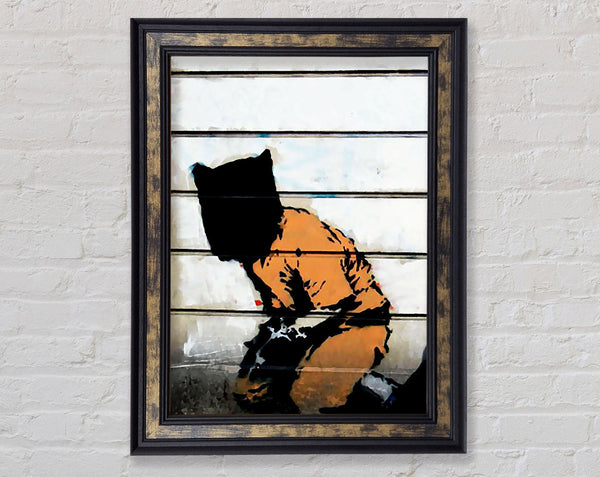 Jail Rat Framed Print