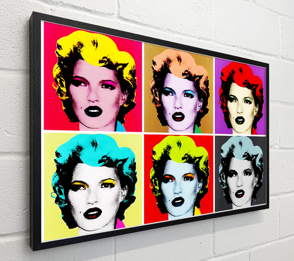 Banksy Kate Moss Six Faces