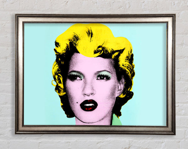 Banksy Kate Moss Framed Print