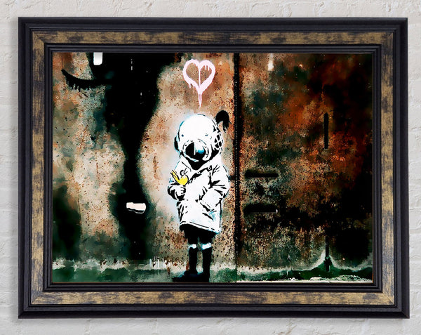 Love Tank Girl Framed Print