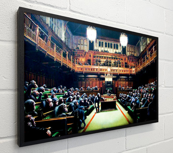 Banksy Monkey Parliament
