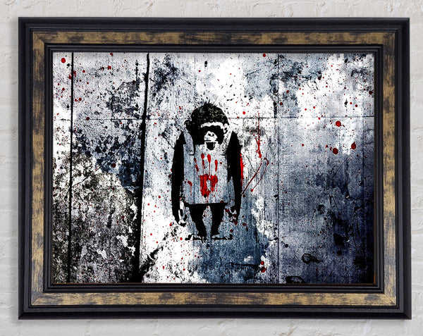 Monkey Framed Print