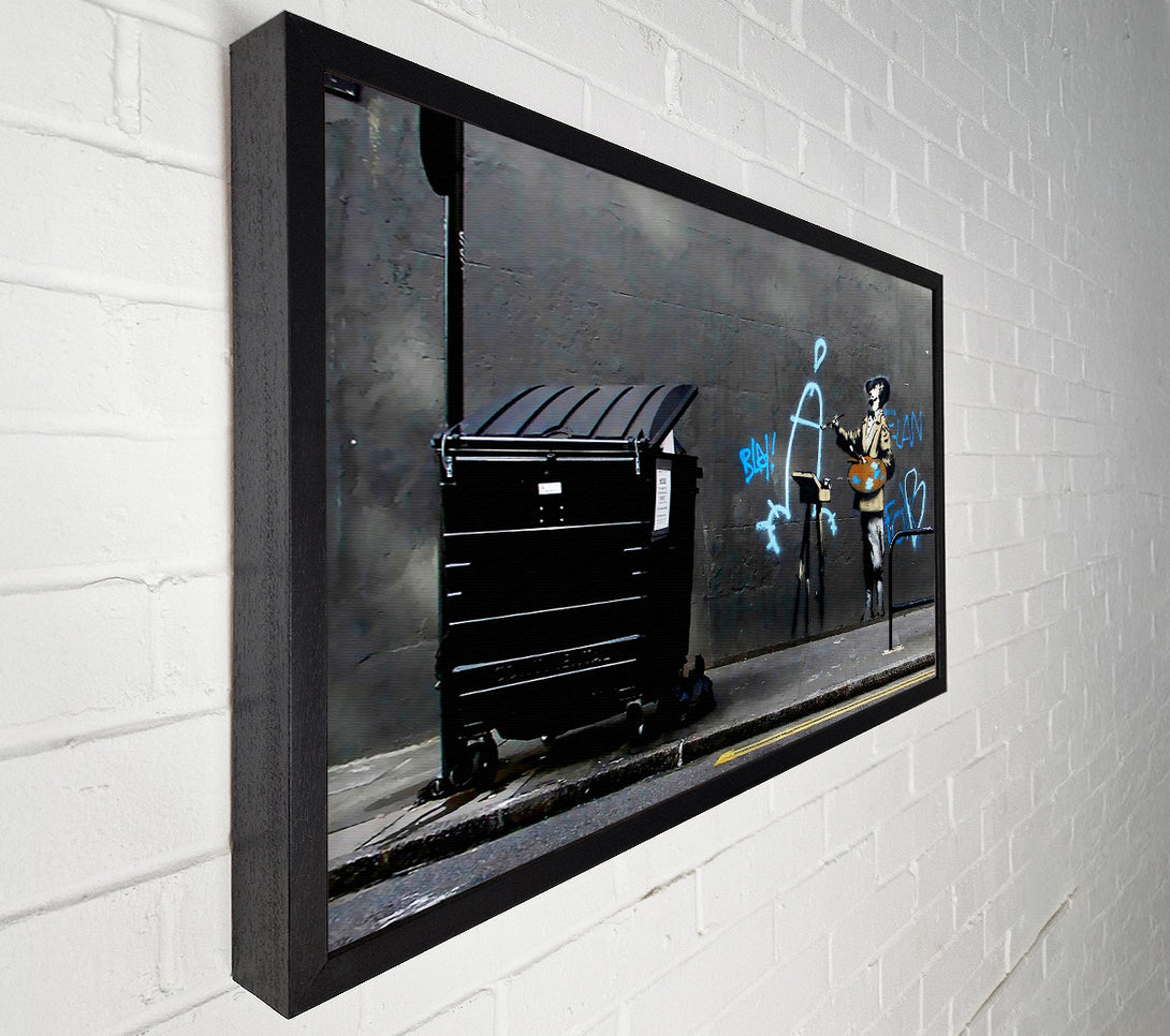  A Canvas Print of Banksy New Age Artist Canvas Wall Art