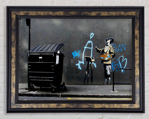 New Age Artist Framed Print