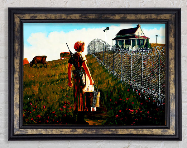 New Way Of Country Living Framed Print