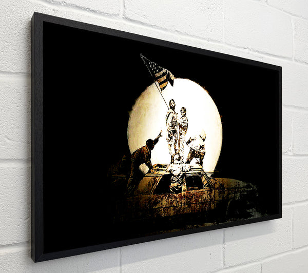 Banksy Night Soldiers