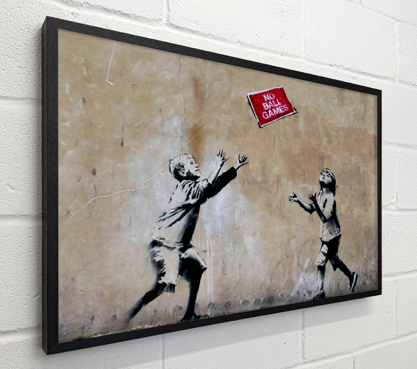 Banksy No Ball Games