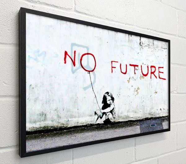 Banksy No Future Balloon