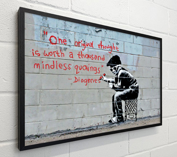 Banksy One Original Thought Is Worth A...