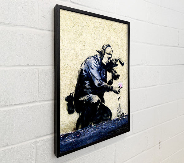 Banksy Pulling The Roots Of Life