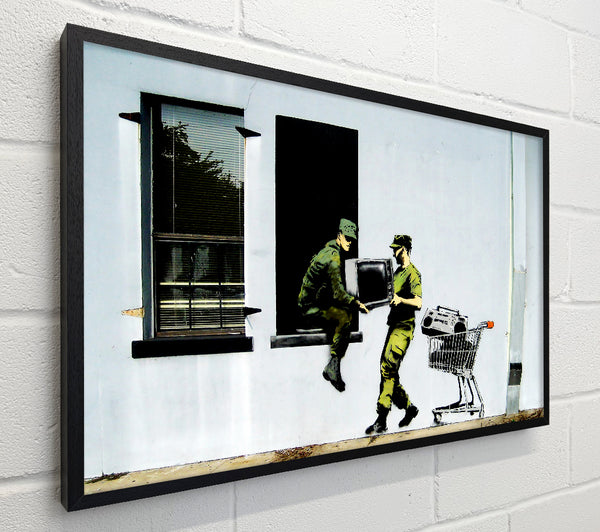 Banksy Soldier Heist