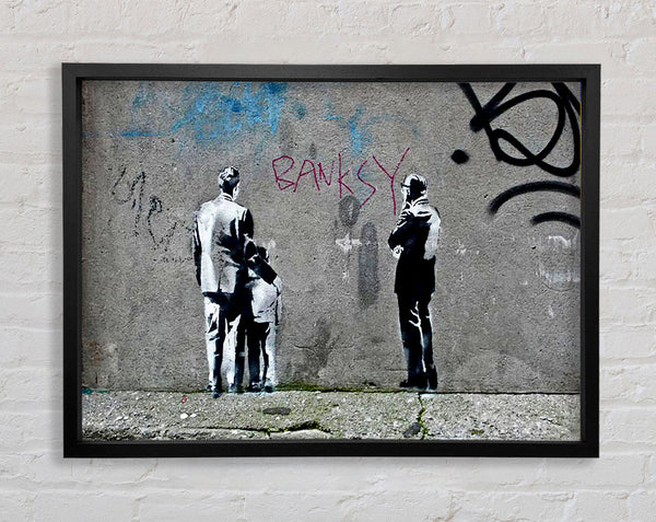Banksy The New Art Framed Print