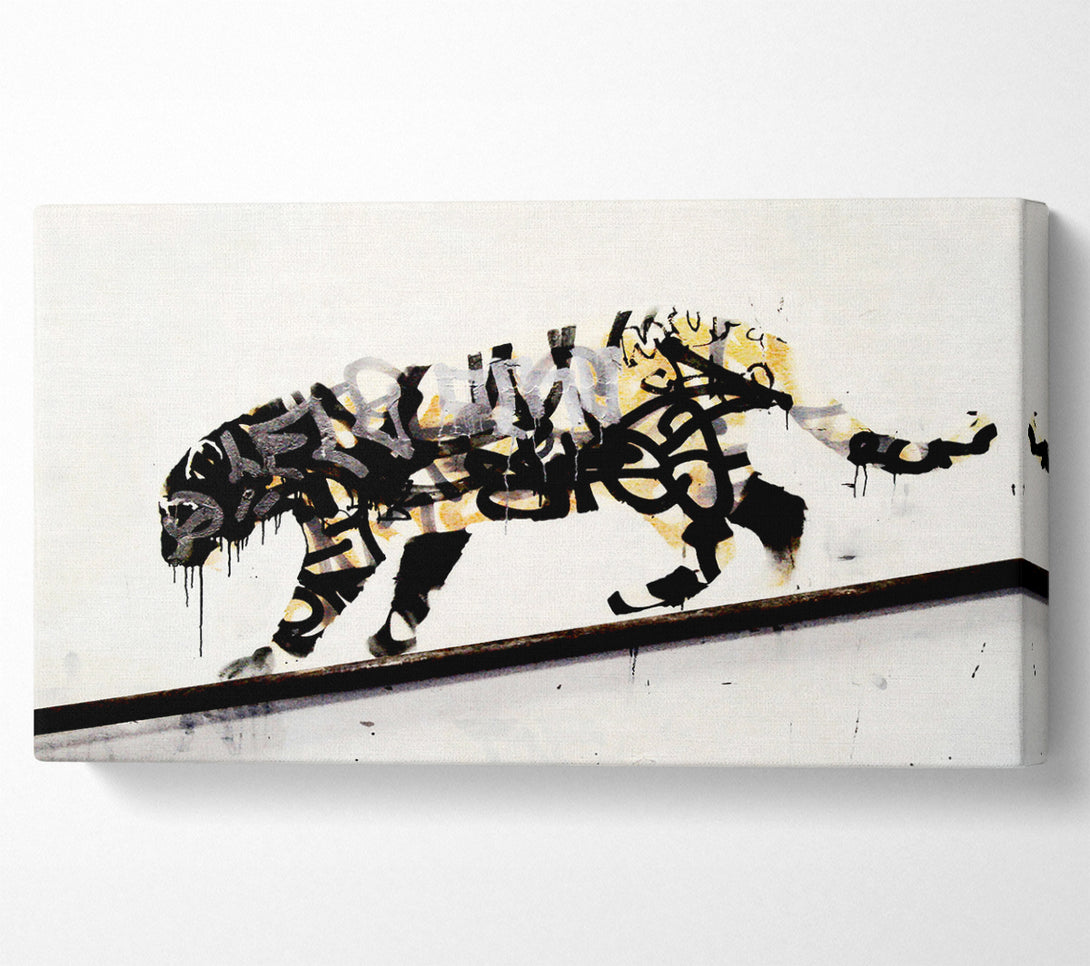  A Canvas Print of Banksy Tiger Canvas Print