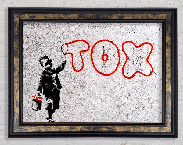 Toxic Framed Print