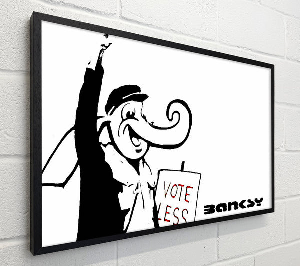 Banksy Vote Less