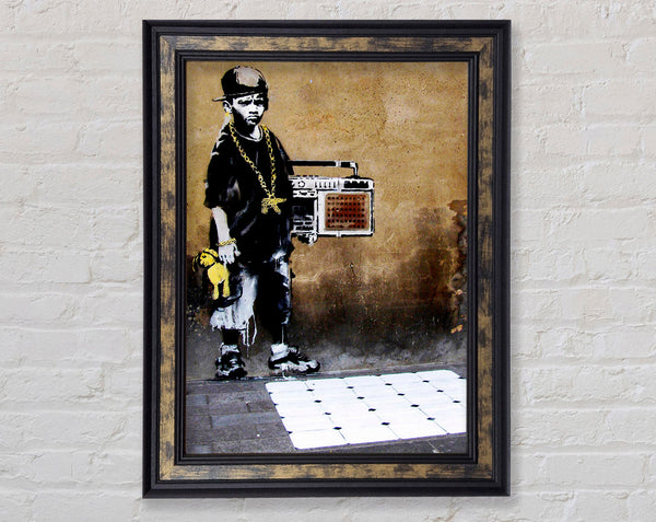 Societys Kids Framed Print