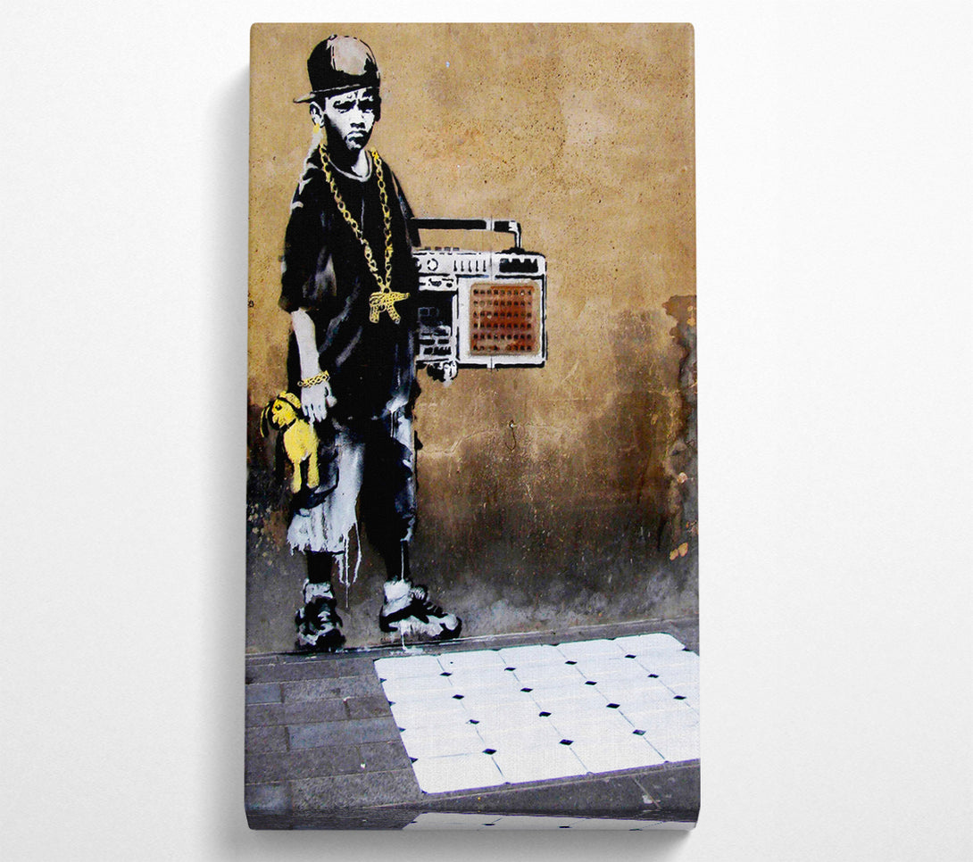  A Canvas Print of Banksy Societys Kids Canvas Print
