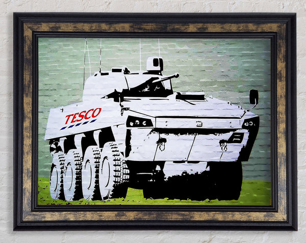 Tesco Army Framed Print