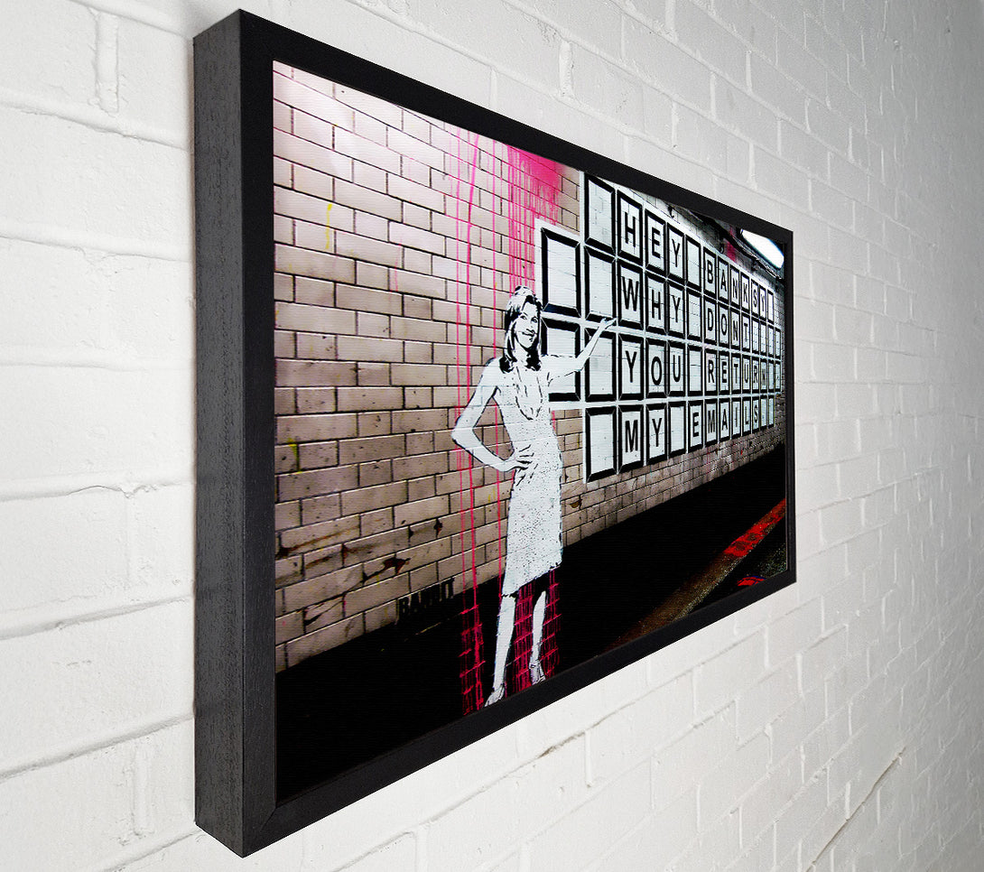  A Canvas Print of Banksy Countdown Canvas Art