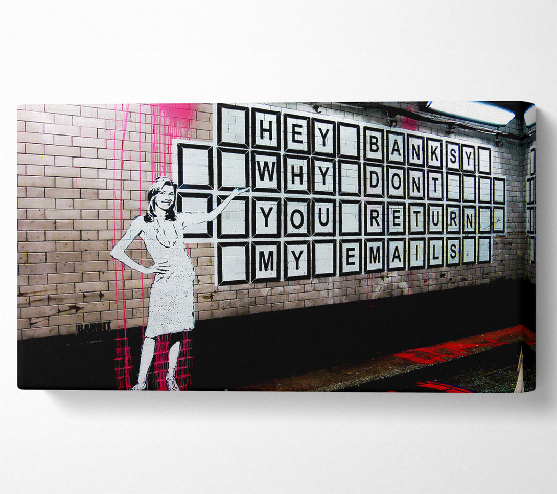  A Canvas Print of Banksy Countdown Canvas Art