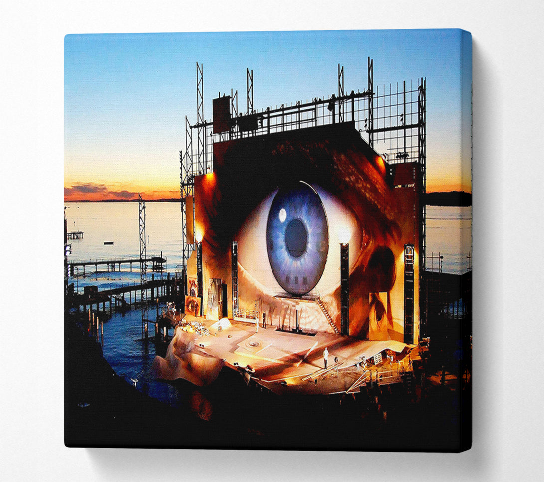  A Canvas Print of Banksy Eye Watching You Canvas Wall Art