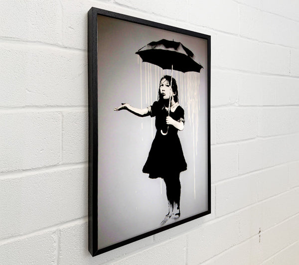 Banksy Liquid Rain