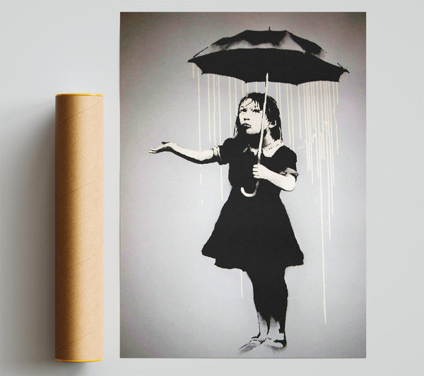 Banksy Liquid Rain Giclee Print