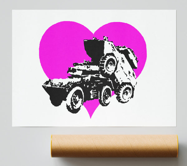 Banksy Love Bugs Poster