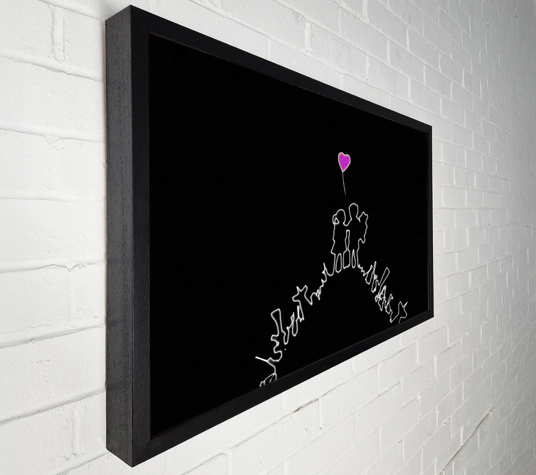  A Canvas Print of Banksy Love Victory Canvas Art